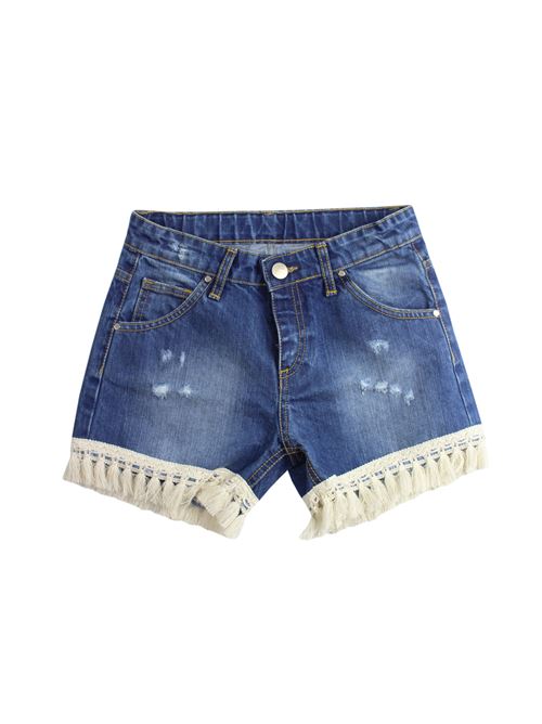 Shorts with fringes JIJIL | JJE18SJ055 AUN